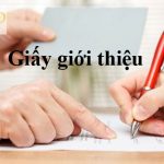 Mẫu giấy giới thiệu