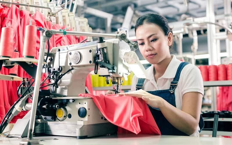 Hóc Môn là khu vực có ngành công nghiệp may mặc phát triển nhanh chóng