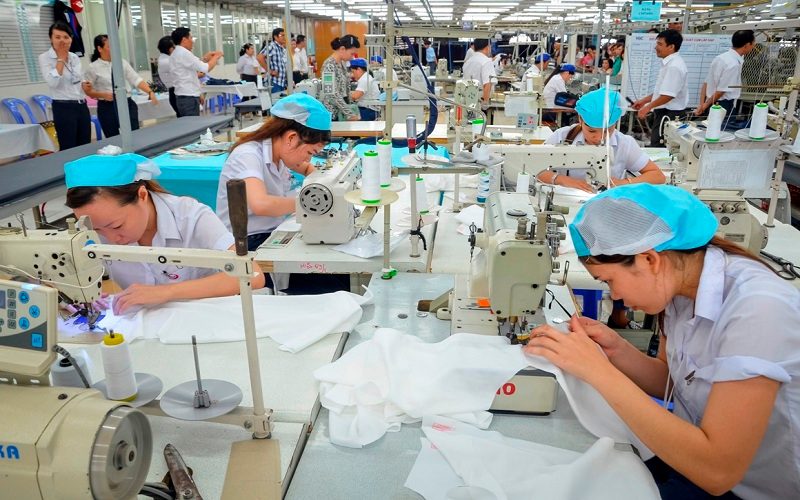 Khu vực Quận 12 và Củ Chi  tập trung nhiều xưởng may và nhà máy lớn