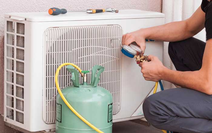 Hết hoặc thiếu gas điều hòa Hết hoặc thiếu gas điều hòa